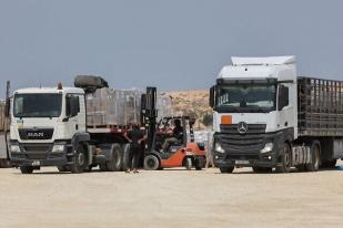 AS Tuduh Hamas Sita Bantuan Yang Pertama Masuki Gaza Melalui Penyeberangan Erez