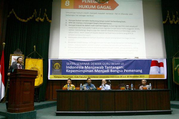 UI Gelar Series Seminar Kepemimpinan menjadi Bangsa Pemenang