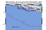 Gempa Magnitudo 5,1 Guncang Pangandaran Jabar