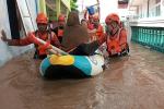 BPBD Mencatat Puluhan RT di Jakarta Terendam Banjir