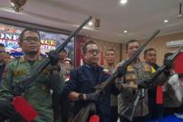 Polisi Banten Tetapkan 14 Tersangka Pemburu Badak Jawa, Delapan Masih Buron