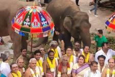 RI Siapkan Gajah di Rumah Ibadah Hindu Terbesar