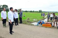 Presiden Tinjau Proyek Pompanisasi di Bantaeng, Sulawesi Selatan