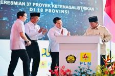 Presiden Resmikan 37 Proyek Tenaga Listrik, Total Kapasitas 3,2 GigaWatt