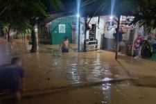 Banjir Merendam 113 Rumah di Kota Surakarta, Jawa Tengah