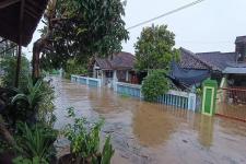 Sungai Way Semah Meluap, Banjir Melanda Pesawaran, Lampung