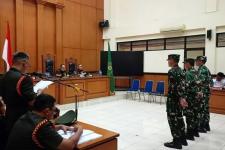 Dua Anggota TNI Penembak Pemilik Rental Mobil Dituntut Penjara Seumur Hidup dan Dipecat