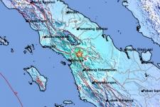 Gempa Bumi Berkekuatan 5,5 Guncang Tarutung, Sumatera Utara