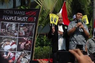 Aksi Damai KNKDM Didukung Tokoh PKS Kecam Kekerasan di Mesir