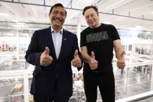 Luhut Undang Elon Musk Hadiri G20 di RI