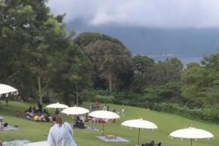 Wisatawan Padati Kebun Raya Bedugul Bali