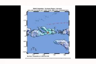 NTB Gempa Magnitudo 5,0 Akibat Subduksi