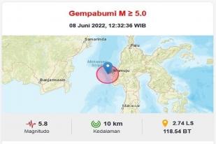 Mamuju Naik Status Tanggap Darurat Gempa