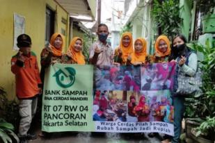 Bank Sampah Pancoran Pakai Aplikasi untuk Permudah