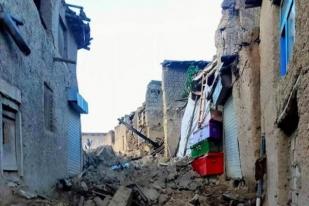 Korban Gempa Afghanistan 1.500 Orang Terluka