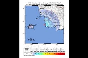 Gempa Magnitudo 5.0 Guncang Kalimantan Barat