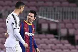 Messi Lewati Rekor Gol Non Penalti Cristiano Ronaldo