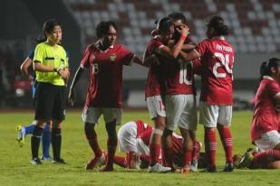 Timnas Putri RI Kalahkan Singapura 2-1