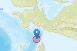 Gempa 5 Magnitudo Guncang Kepulauan Aru Maluku