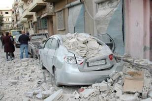 Serangan Roket Membunuh 19 Warga Sipil di Homs, Suriah