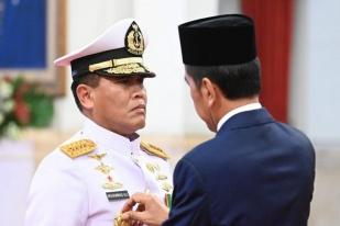 Presiden pada KSAL Baru, Muhammad Ali: Jaga Kedaulatan Negara di Laut