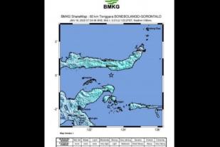 Gempa M6,3 Guncang Gorontalo