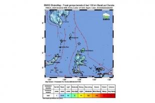 Gempa 6,8 Magnitudo Guncang Daruba Maluku Utara