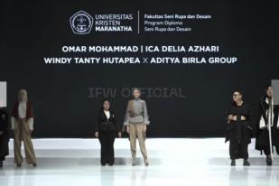 Fashion Design Maranatha Pamerkan Karya di Panggung IFW 2023