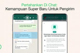 Fitur Baru WhatsApp dapat Simpan Pesan Pengguna