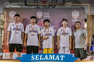 Mahasiswa UK Maranatha Menangkan Kejuaraan Basket Ball 2023