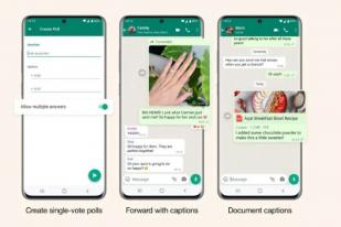 WhatsApp dapat Buat Polling Satu Suara