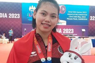 Lifter RI Raih Emas Kelas 64kg Usai Kalahkan Vietnam