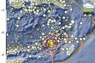 Gempa M6,2 di Laut Saumlaki Akibat Subduksi Banda