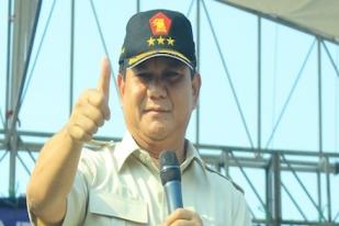 Survei: Prabowo Subianto Capres Paling Berkompeten