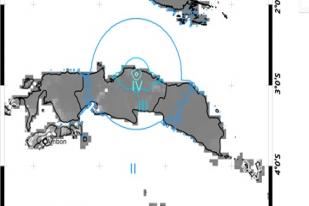 Gempa 5,0 Richter Guncang Maluku Tengah
