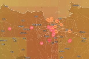 Dengan Ideks 185, Udara Kota Tangerang Selatan Terburuk dan Tidak Sehat