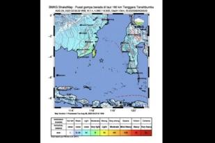 Gempa Magnitudo 7,4 Guncang Tanah Bumbu Kalsel