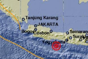 BMKG: Gempa 6,5 SR Mengguncang Kebumen, Jawa Tengah