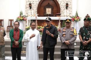 Misa Natal 2023 di Mataram Berjalan Aman