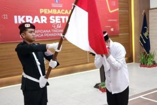 Tiga Napiter Lapas Kediri Ikrar Setia ke NKRI