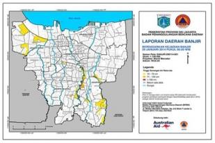 Titik Muka Air di Berbagai Wilayah DKI Mulai Surut 