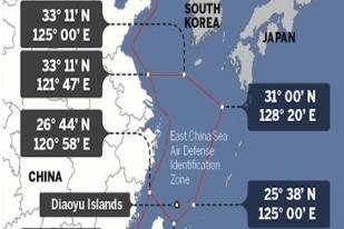 China Tolak Tuduhan Akan Dirikan Zona Pertahanan Udara Baru