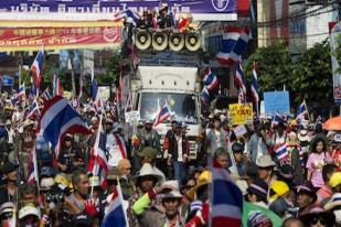 Tembakan, Ledakan Terjadi Jelang Pemilu Thailand