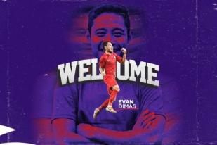 Persik Kediri Lepas Eks Pemain Timnas Evan Dimas