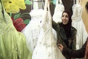 Butik Pengantin di Kamp Pengungsi Suriah Penuhi Kebutuhan Penghuni