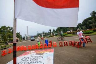 Dua tahun Jemaat GKI Yasmin Bogor dan HKBP Filadelfia Bekasi Beribadah di Seberang Istana Merdeka