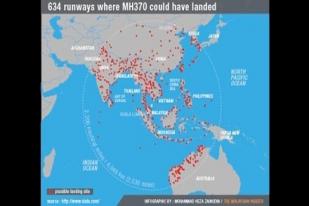 Hindari Radar, MH370 Diduga Sengaja Terbang Rendah