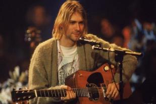 Gitar Kurt Cobain Dilelang Laku Rp 85 Miliar