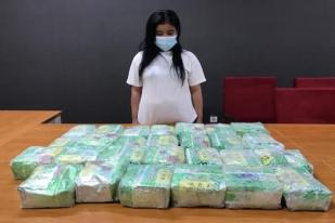 Polisi Tangkap Kurir Narkoba, Sita 28 Kilogram Sabu