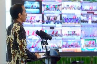 Jokowi: Anggaran Besar Kementerian PUPR Harus Mengungkit Ekonomi Nasional